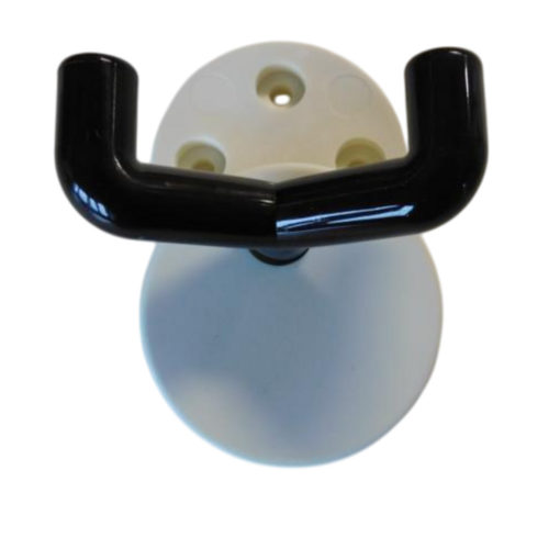10 Stück Wandhaken, 2-fach Creme
